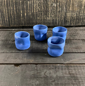 Flow collectie, Royal blue porselein - tas